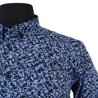 D555 Walpack Blue leaf SS Shirt