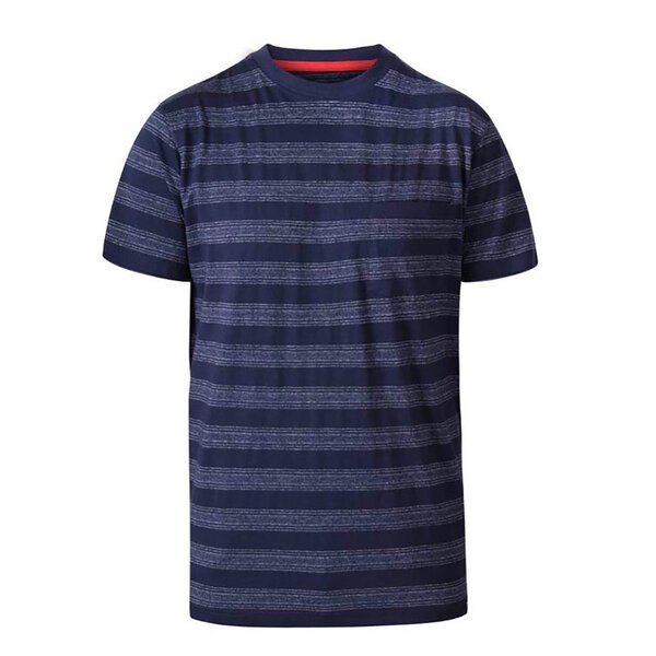 D555 Keegan Large Striped Tee-shop-by-brands-Beggs Big Mens Clothing - Big Men's fashionable clothing and shoes