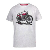 D555 Miles Motor Bike Print Tee