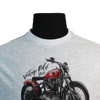 D555 Miles Motor Bike Print Tee