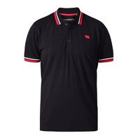 D555 Allante Black Logo Polo