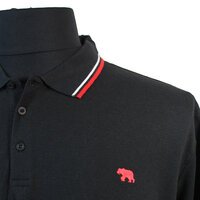 D555 Allante Black Logo Polo