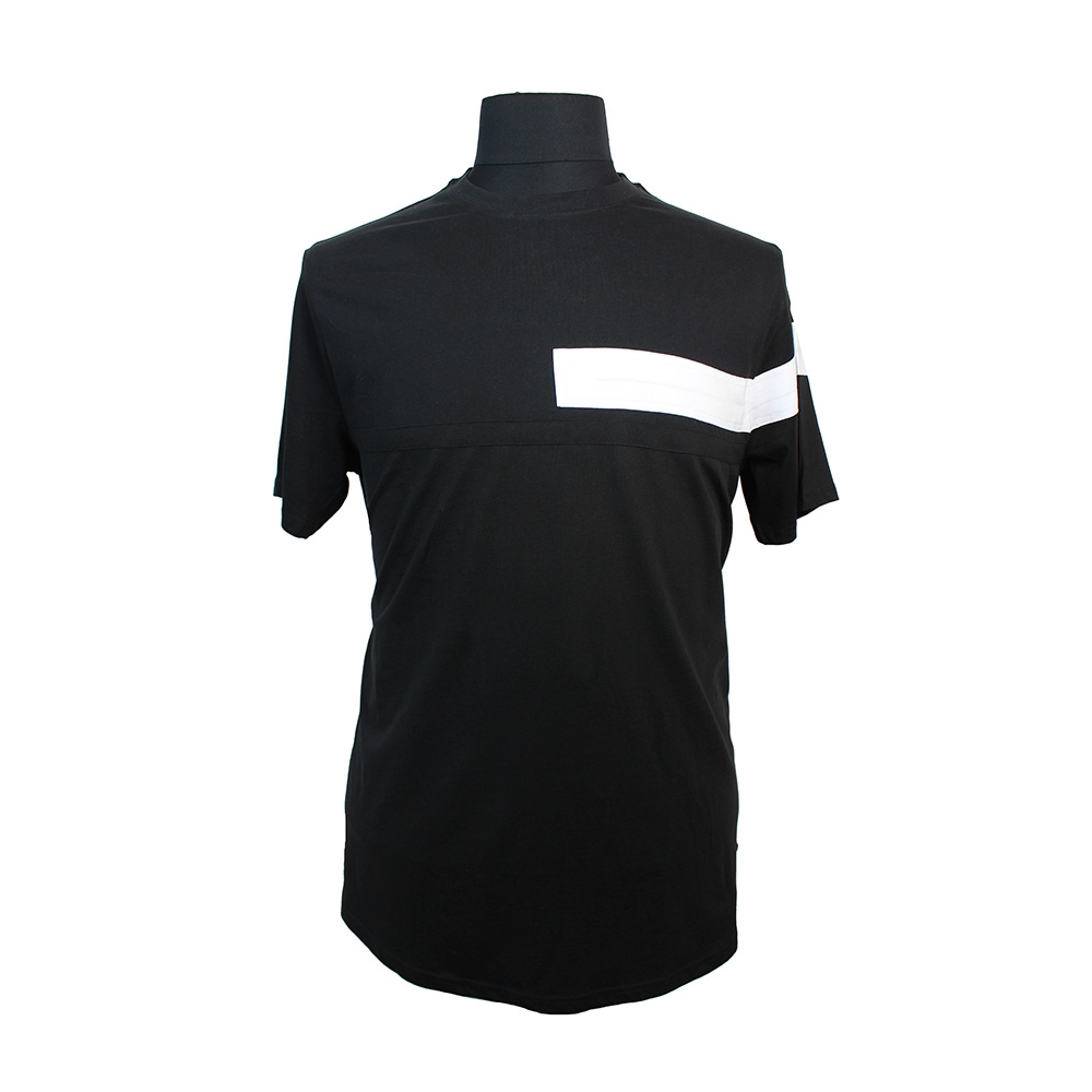 D555 Beat Block Black Tee