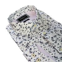 Brooksfield Luxe Pure Cotton Flower Pattern Shirt