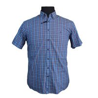 Casa Moda Pure Cotton Windowpane Check Fashion Shirt