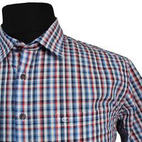 Casa Moda Pure Cotton Classic Multi Check Fashion Shirt