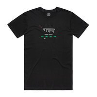 Retro Pure Cotton Game Over Print Fashion Tee