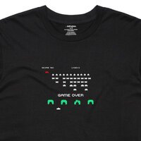 Retro Pure Cotton Game Over Print Fashion Tee