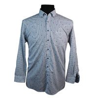 Casa Moda Pure Cotton Narrow Stripe Patterned Fashion Shirt