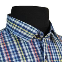 Casa Moda Pure Cotton Classic Mini Multi Check Fashion Shirt