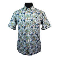 Casa Moda Pure Cotton Island Hawaiian Style Pattern Shirt