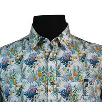 Casa Moda Pure Cotton Island Hawaiian Style Pattern Shirt