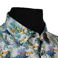 Casa Moda Pure Cotton Island Hawaiian Style Pattern Shirt