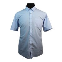 Casa Moda Pure Cotton Vertical Stripe Buttondown Collar Shirt