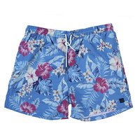 Kitaro Flower Pattern Lined Swim Short