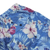 Kitaro Flower Pattern Lined Swim Short