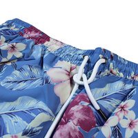 Kitaro Flower Pattern Lined Swim Short
