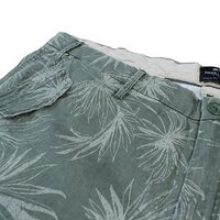 Replika Stretch Cotton Soft Handle Palm Pattern Fashion Short