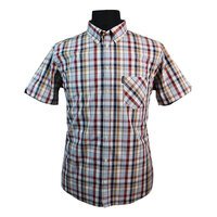 Ben Sherman Multi check cotton short sleeve shirt