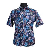 Berlin Hibiscus Print Short Sleeve Shirt