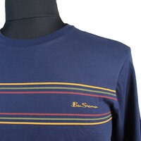 Ben Sherman Organic Cotton Chest Stripe Fashion Tee