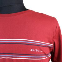 Ben Sherman Organic Cotton Chest Stripe Fashion Tee