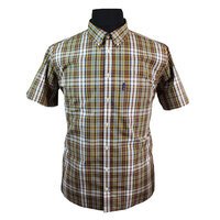 Ben Sherman Pure Cotton Classic Mini Check Buttondown Collar