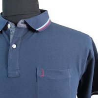 North56 Pique Cotton Trim Detail Plain Fashion Polo