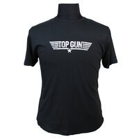 Replika Pure Cotton Authentic Licensed Top Gun Logo Tee