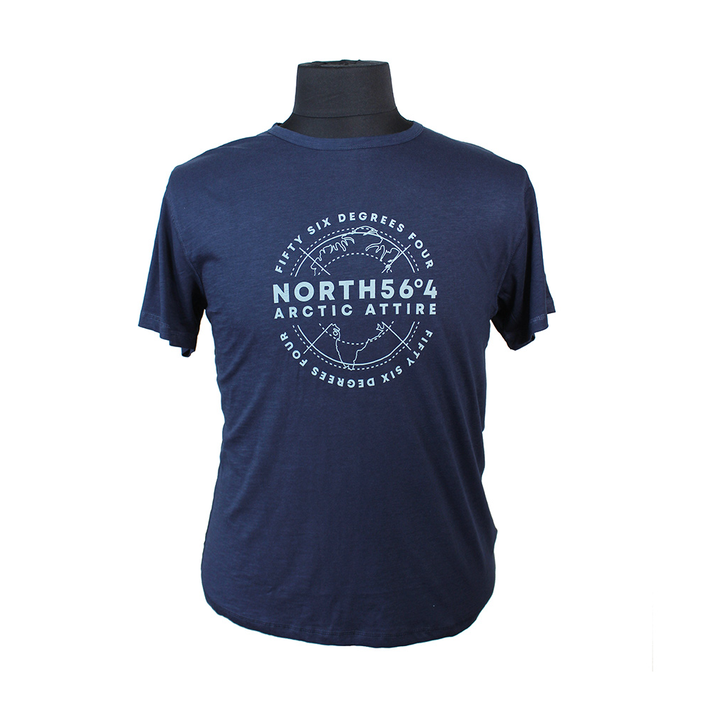 North 56 Pure Cotton Arctic Attire Print Fashion Tee