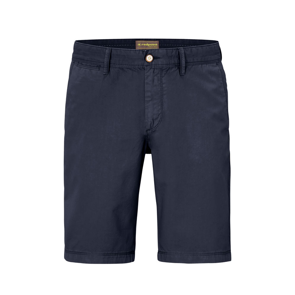 Redpoint Surray Navy Cotton Short