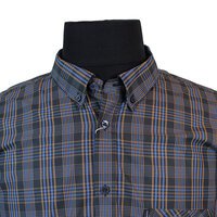 Ben Sherman Cotton Made in Egypt Multi Check Long Sleeve