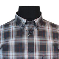 Ben Sherman Cotton Made in Egypt Small Check Buttondown Collar