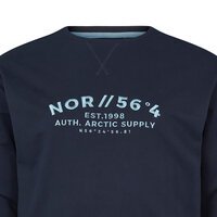 North56 Cotton Rich Arctic Supply Logo Lightweight Sweatshirt