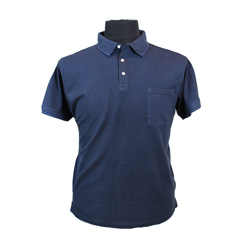 North56 Pure Cotton Pique Weave Plain Fashion Polo