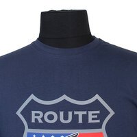 Kam Pure Cotton Classic Route 66 Logo Fashion Tee