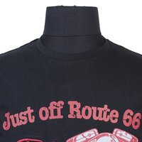 Kam Pure Cotton Off Route 66 Full Throttle Fashion Tee