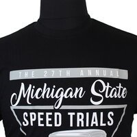 Kam Pure Cotton Michigan State Speed Trials Logo Fashion Tee