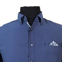 Casa Moda Pure Cotton Classic Plain Buttondown Collar Fashion Shirt
