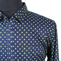 Casa Moda Pure Cotton Spot Pattern Fashion Shirt