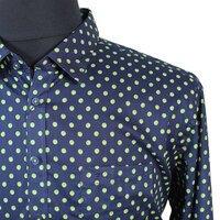 Casa Moda Pure Cotton Spot Pattern Fashion Shirt