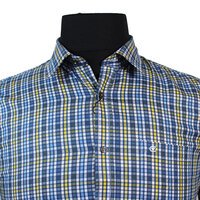 Casa Moda Pure Cotton Classic Mini Check Fashion Shirt