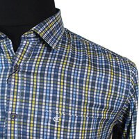 Casa Moda Pure Cotton Classic Mini Check Fashion Shirt