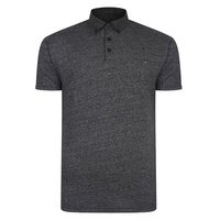 Kam Cotton Rich Marl Pattern Fashion Polo