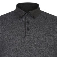 Kam Cotton Rich Marl Pattern Fashion Polo