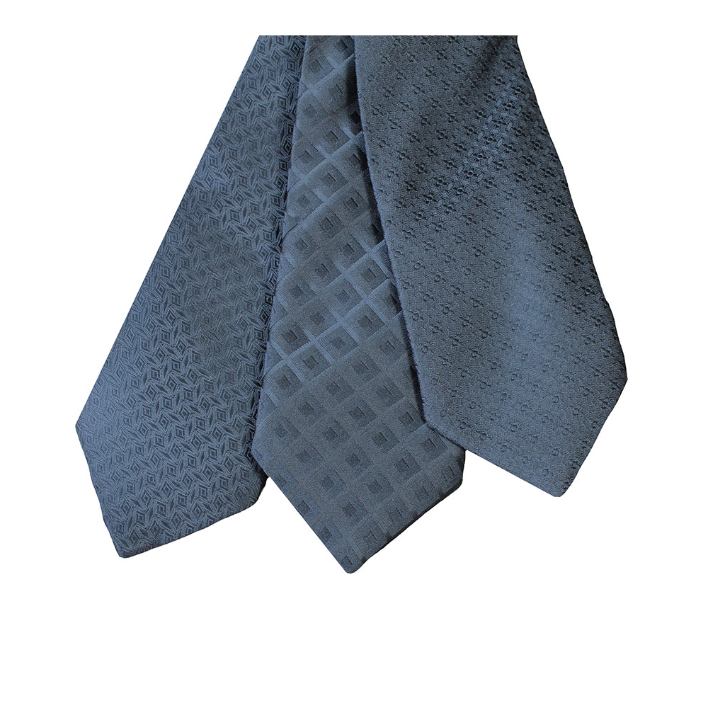 Pierre Cardin Plain Self Pattern Made in New Zealand Extra Long Tie