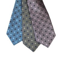 Pierre Cardin Multiple Dot Pattern Made in New Zealand Extra Long Tie