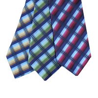 Fellini Diamond Pattern Made in New Zealand Extra Long Tie