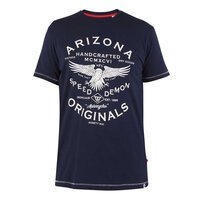 D555 Ashburton Arizone Eagle Navy Tee