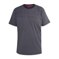 D555 Canton Small Pattern Navy Tee